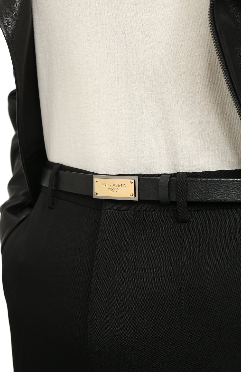 Кожаный ремень DOLCE & GABBANA, арт. BC4591/AV480, фото 2