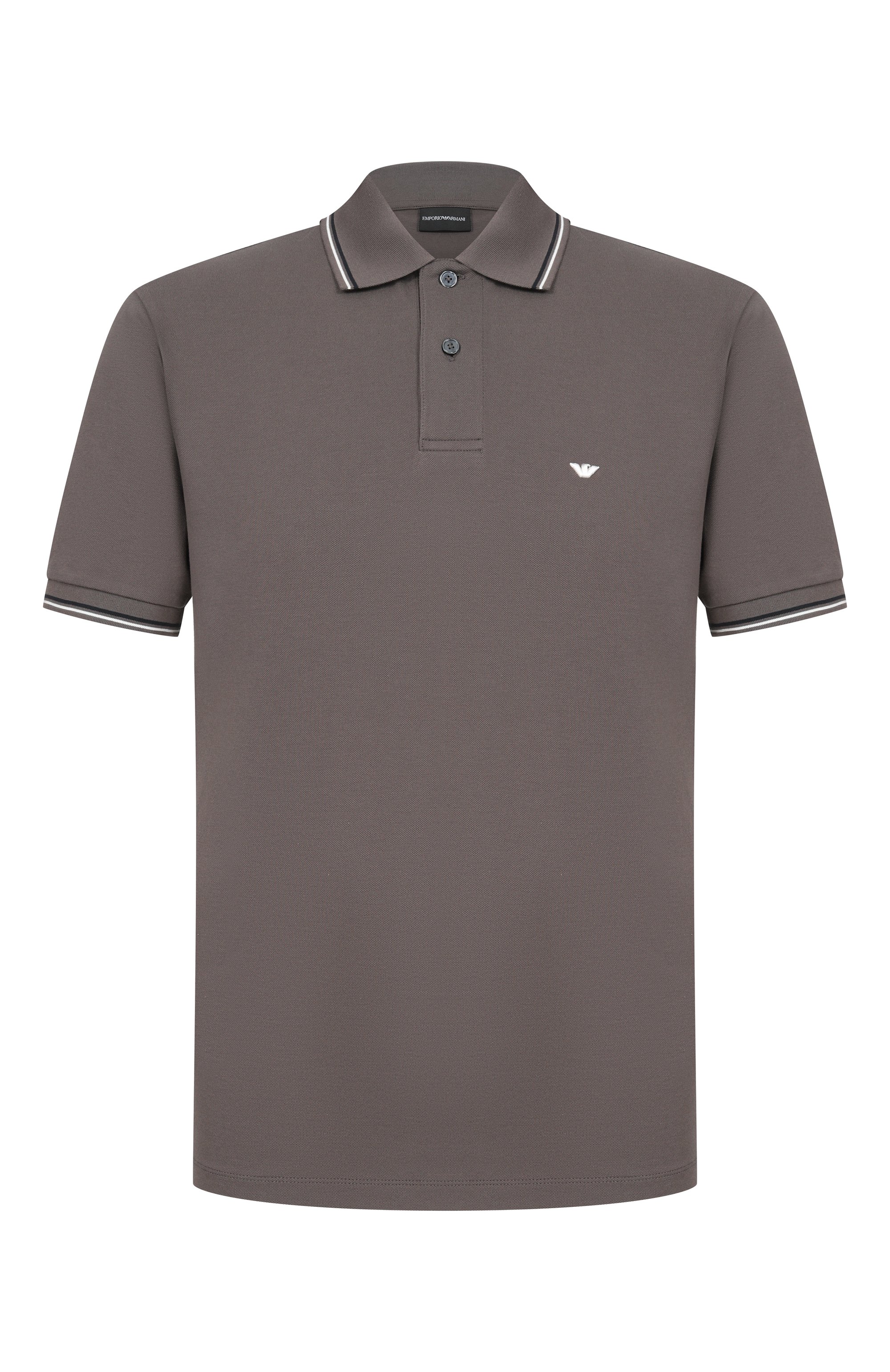 Хлопковое поло EMPORIO ARMANI, арт. EM004607/AF23090, фото 1