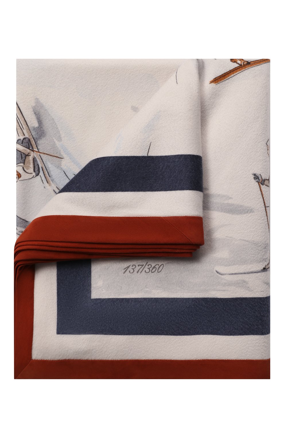 Кашемировый плед LORO PIANA разноцветного цвета по цене 558000 руб., арт. FAF5007, фото 1 Кашемировый плед LORO PIANA, арт. FAF5007, фото 1