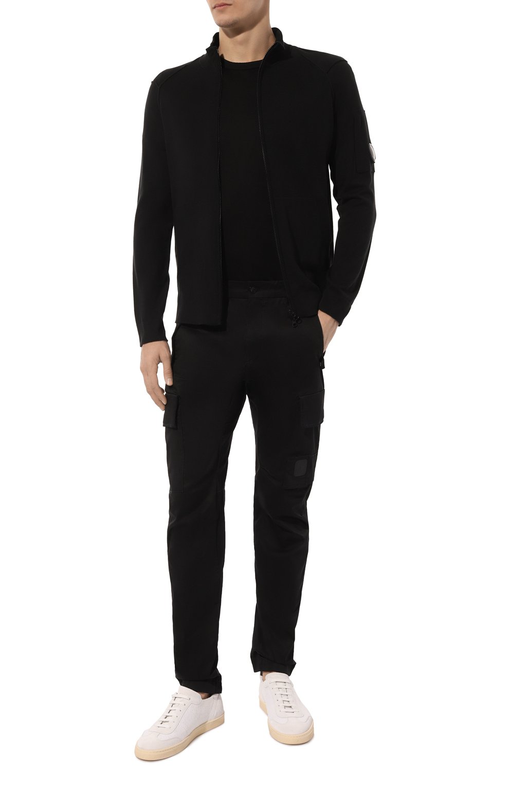 Хлопковый кардиган C.P. COMPANY, арт. 16CMKN166A004037A, фото 2