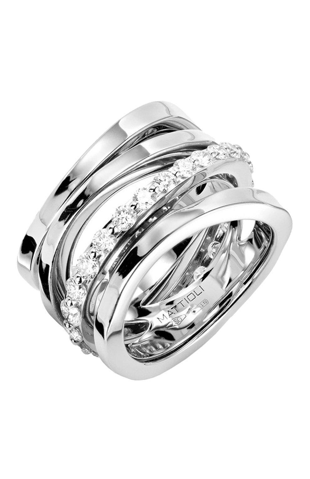 Кольцо aspis MATTIOLI, арт. MAN73021BW, фото 1
