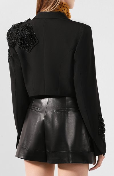 Жакет DRIES VAN NOTEN черного цвета по цене 249000 руб., арт. 201-10461-9034, фото 4 Жакет DRIES VAN NOTEN, арт. 201-10461-9034, фото 4