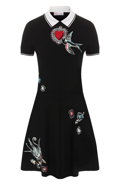 Женское платье из вискозы REDVALENTINO, арт. RR0KDA46/QBE
