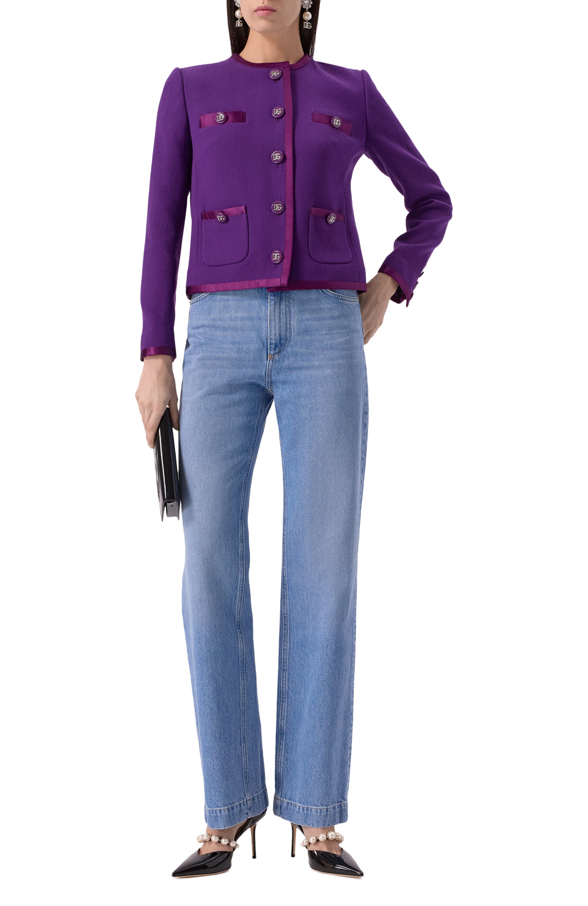 Лакированные туфли aurelie 85 JIMMY CHOO черного цвета по цене 105000 руб., арт. AURELIE 85/XKM, фото 2 Лакированные туфли aurelie 85 JIMMY CHOO, арт. AURELIE 85/XKM, фото 2