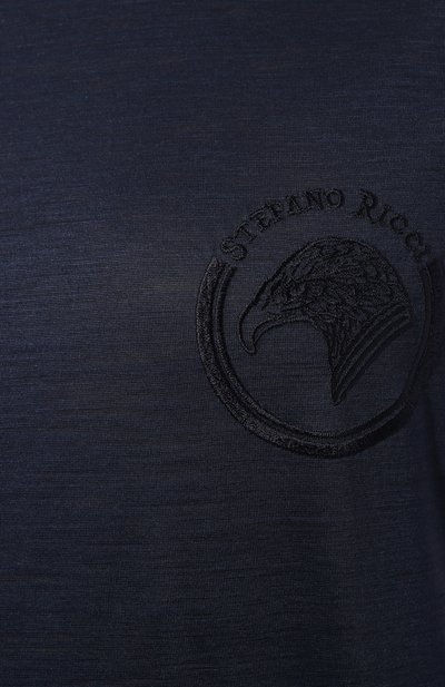 Шерстяная футболка STEFANO RICCI, арт. MNH4103200/WV, фото 5