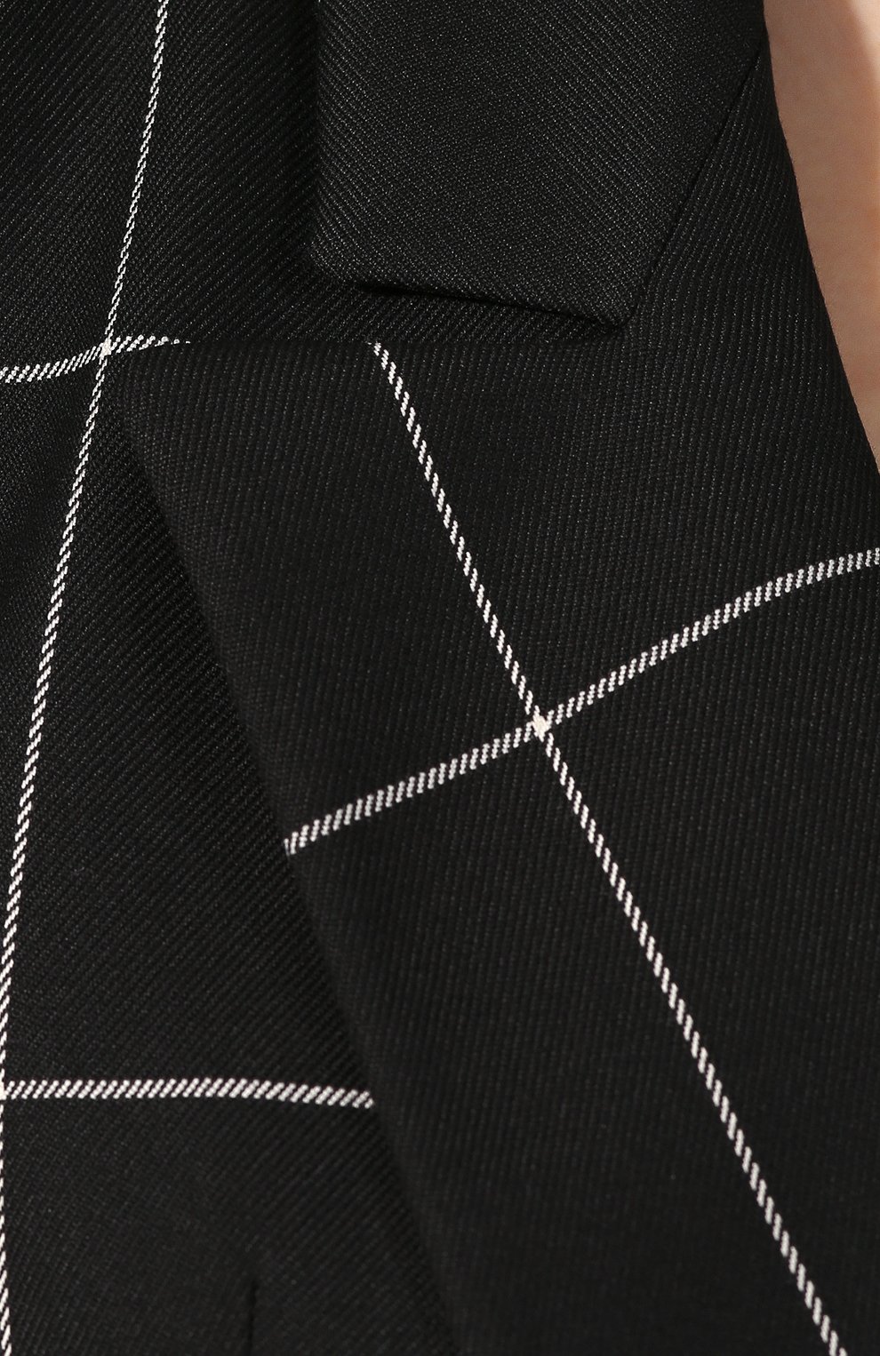 Двубортный жакет EMPORIO ARMANI черно-белого цвета по цене 89450 руб., арт. 5NG22T/52103, фото 5 Двубортный жакет EMPORIO ARMANI, арт. 5NG22T/52103, фото 5