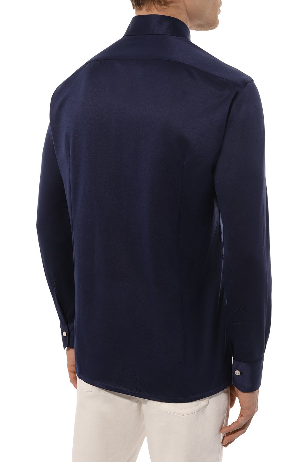 Хлопковая рубашка KITON, арт. UMCNERH0841315, фото 4