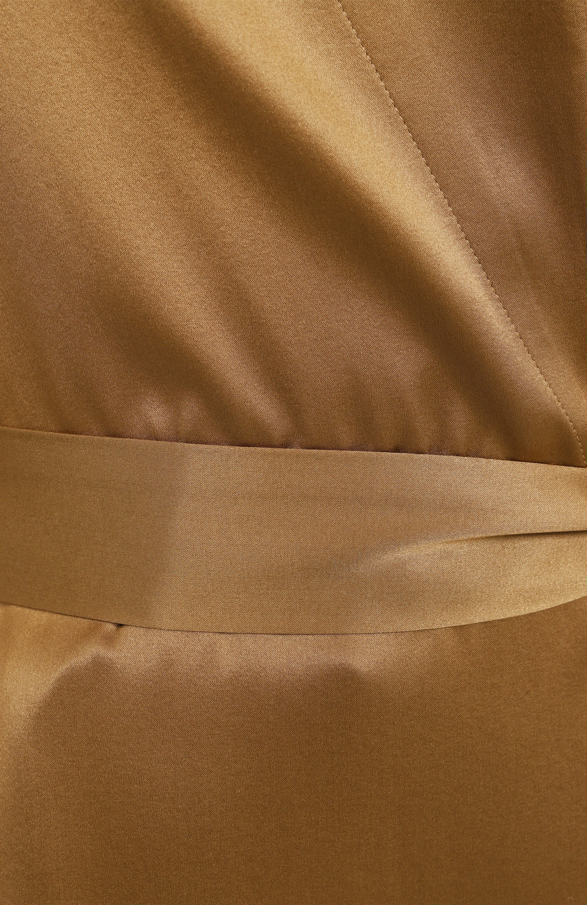 Шелковый халат EDOMO коричневого цвета по цене 77900 руб., арт. C011003FW2425, фото 6 Шелковый халат EDOMO, арт. C011003FW2425, фото 6