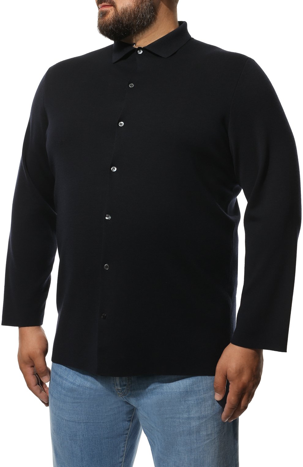 Шерстяная рубашка LORO PIANA, арт. FAI4542, фото 3