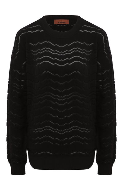 Женский пуловер из вискозы и шерсти MISSONI, арт. DS24WN0Y/BK040E