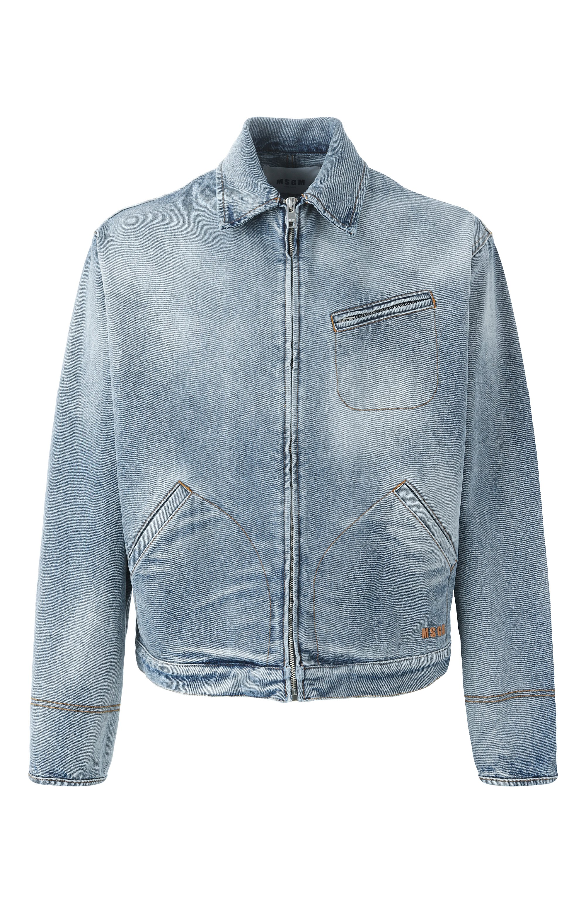 Джинсовая куртка MSGM, арт. 3840MH232/257087, фото 1