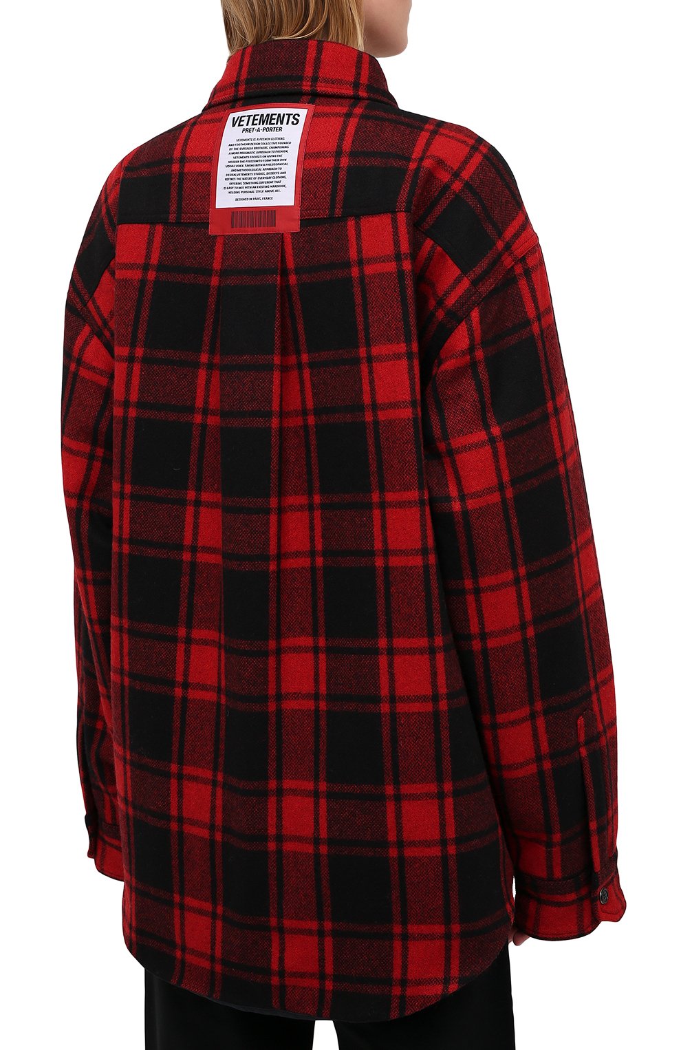 Шерстяная куртка VETEMENTS, арт. UE51SH950R 1211/W, фото 4