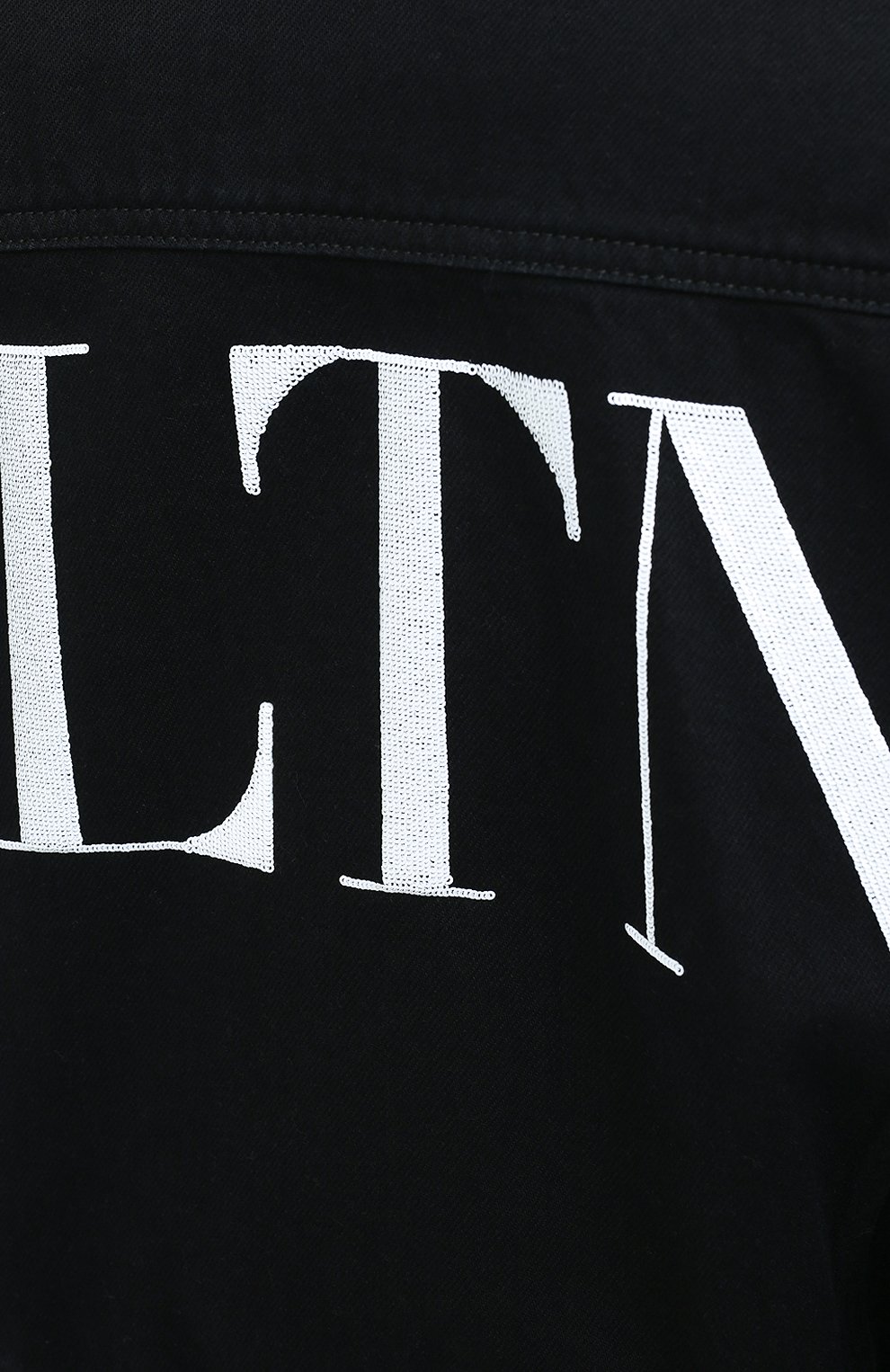 Джинсовая куртка VALENTINO черного цвета по цене 181500 руб., арт. UB3DC01X45J, фото 5 Джинсовая куртка VALENTINO, арт. UB3DC01X45J, фото 5