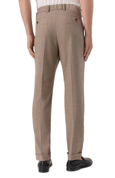 Брюки из шерсти и кашемира MARCO PESCAROLO, арт. MANU/5229, фото 4