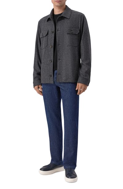 Джинсы CORNELIANI темно-синего цвета по цене 57650 руб., арт. 284JG4/2A20203, фото 2 Джинсы CORNELIANI, арт. 284JG4/2A20203, фото 2