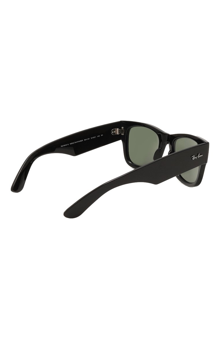 Женские солнцезащитные очки RAY-BAN черного цвета, арт. 0840S-901/31 | Фото 5 (Тип очков: С/з; Кросс-КТ: С/з-унисекс; Нос: Не проставлено; Региональные ограничения белый список (Axapta Mercury): Не проставлено; Материал: Пластик; Оптика Гендер: оптика-унисекс; Очки форма: Квадратные)