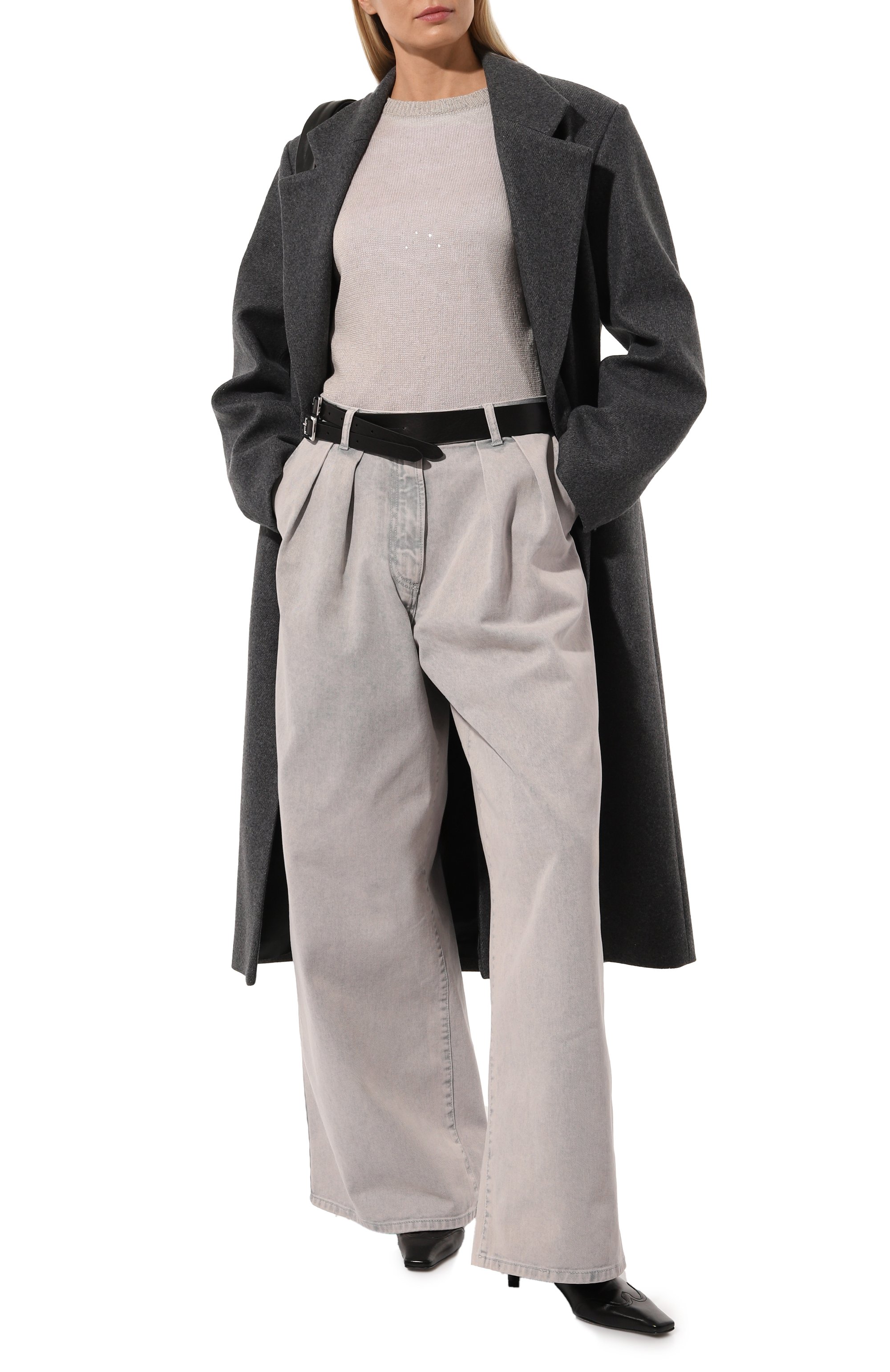 Пуловер изо льна и шелка BRUNELLO CUCINELLI, арт. M1000B1032, фото 2