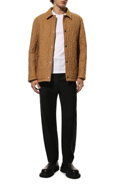 Шерстяные брюки SAINT LAURENT, арт. 583275/Y903V, фото 2