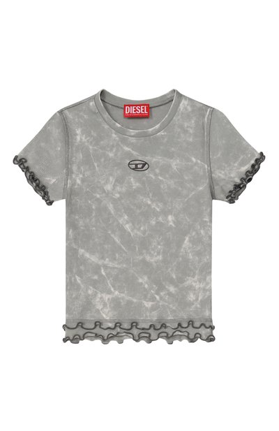 Хлопковая футболка DIESEL, арт. J02579/KYA0E