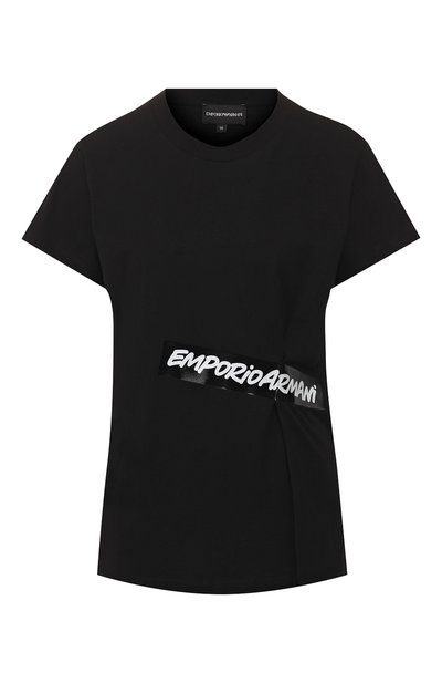 Женская хлопковая футболка EMPORIO ARMANI, арт. 3H2T7L/2J53Z