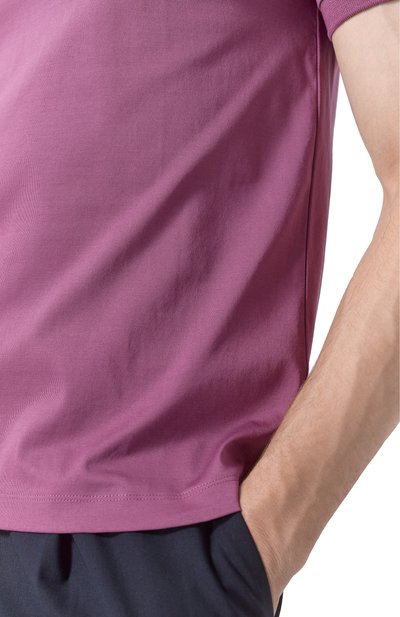 Хлопковое поло BOSS, арт. 50531791, фото 5