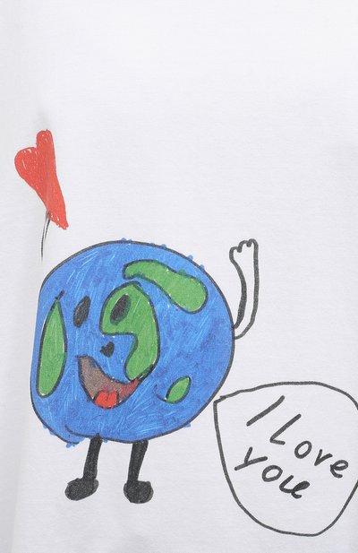 Хлопковая футболка BALENCIAGA, арт. 657059/TKV94, фото 5