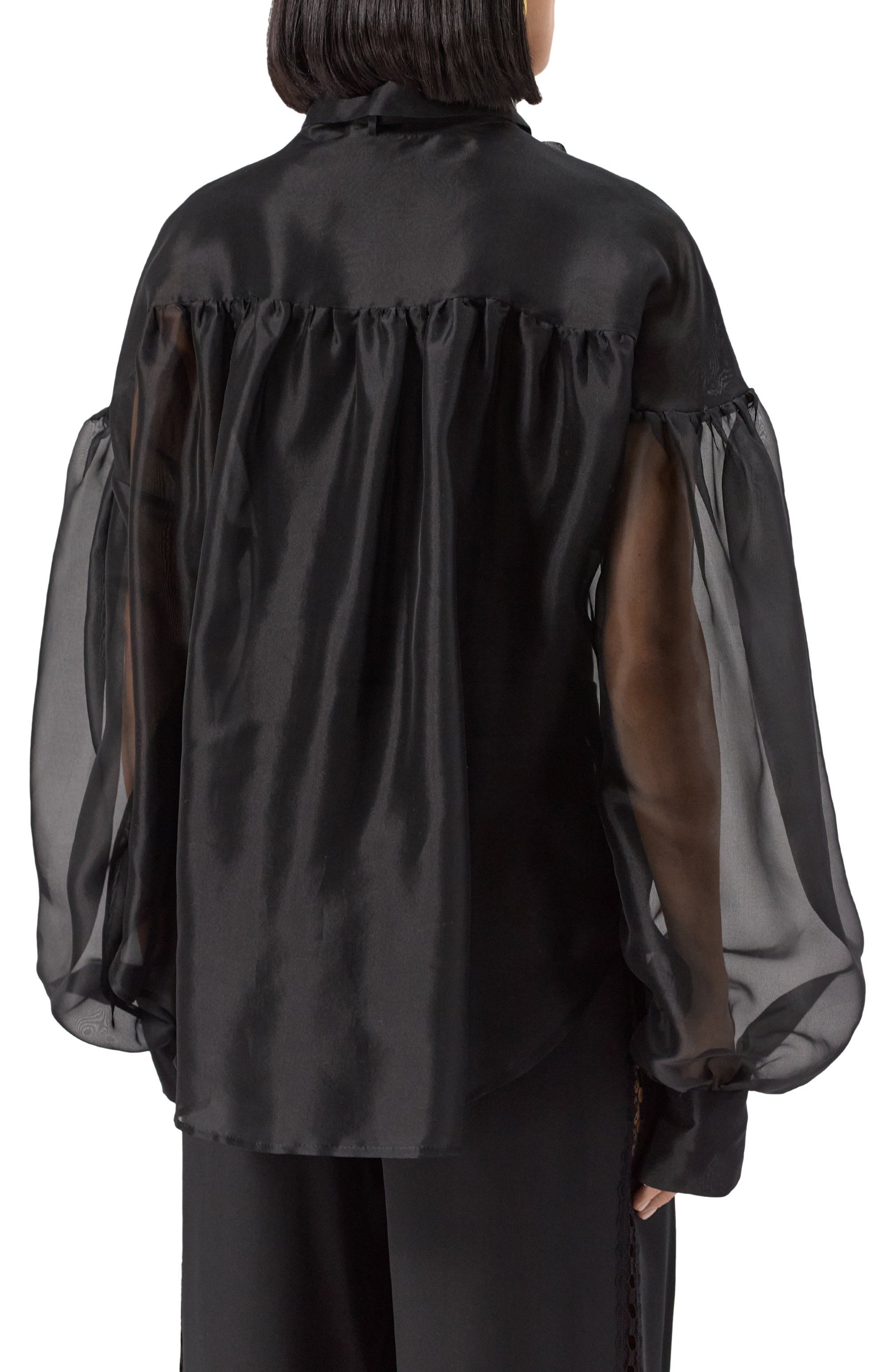 Шелковая блузка AKHMADULLINA, арт. 1225.2BL605/S713, фото 4