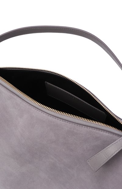 Сумка scorpius NEOUS серого цвета по цене 121000 руб., арт. 00017/SUEDE/LEATHER, фото 5 Сумка scorpius NEOUS, арт. 00017/SUEDE/LEATHER, фото 5