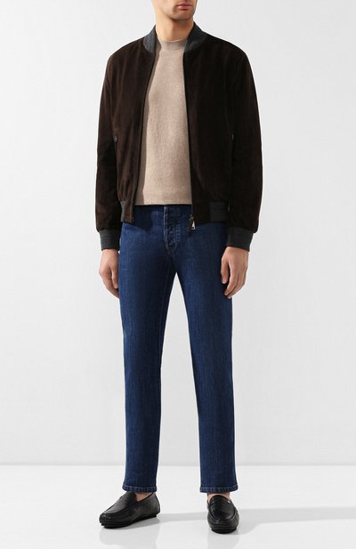 Мокасины из кожи крокодила ZILLI, арт. MDR-M007/005/CNIL, фото 2