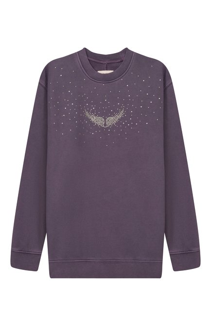 Хлопковый свитшот ZADIG AND VOLTAIRE, арт. X60437