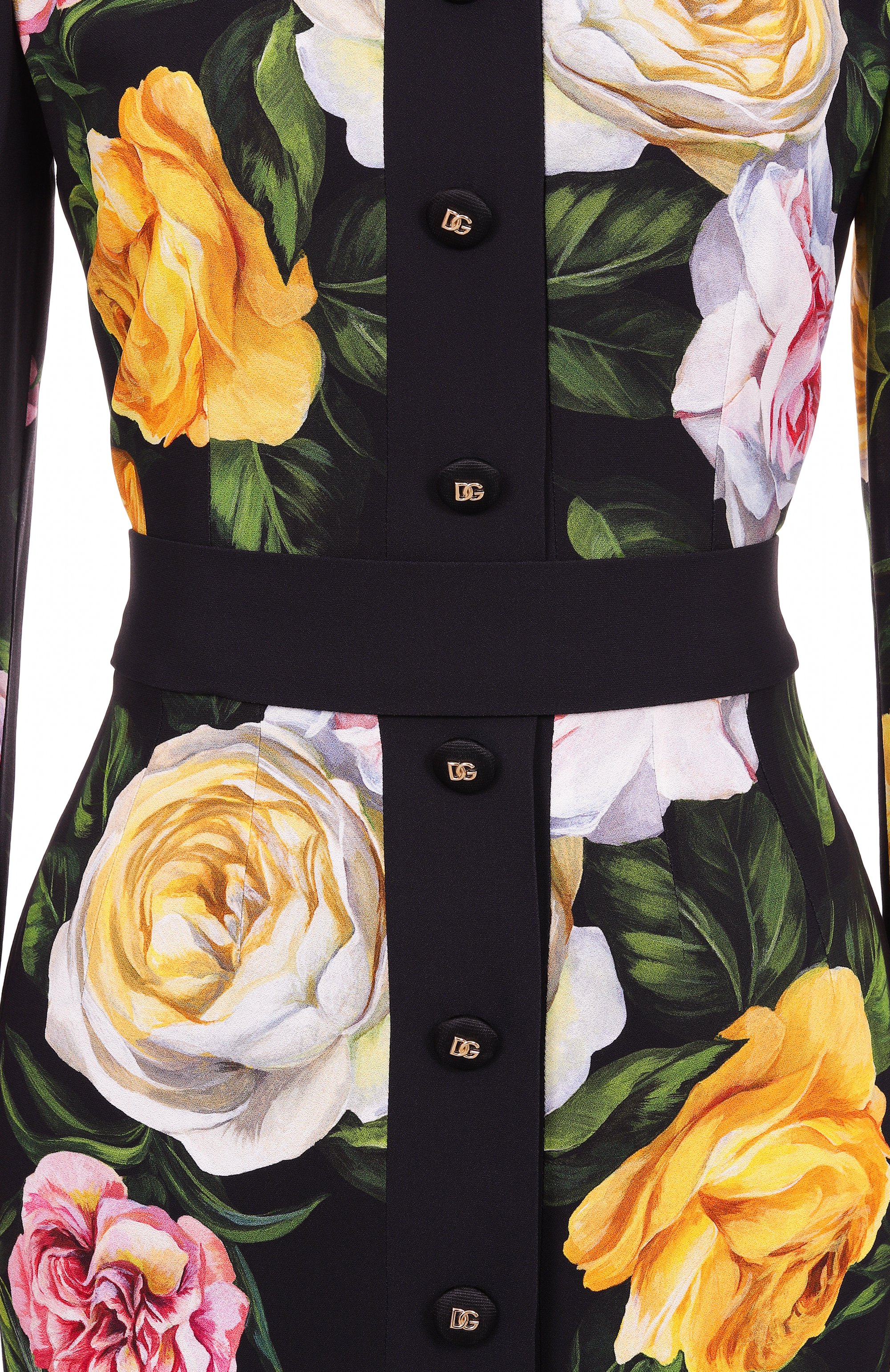 Платье из вискозы DOLCE & GABBANA, арт. F6TLDT/FSRPH, фото 6