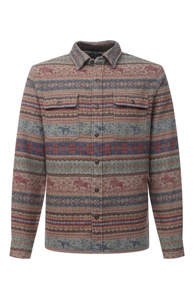 Хлопковая рубашка RRL, арт. 782799941, фото 1