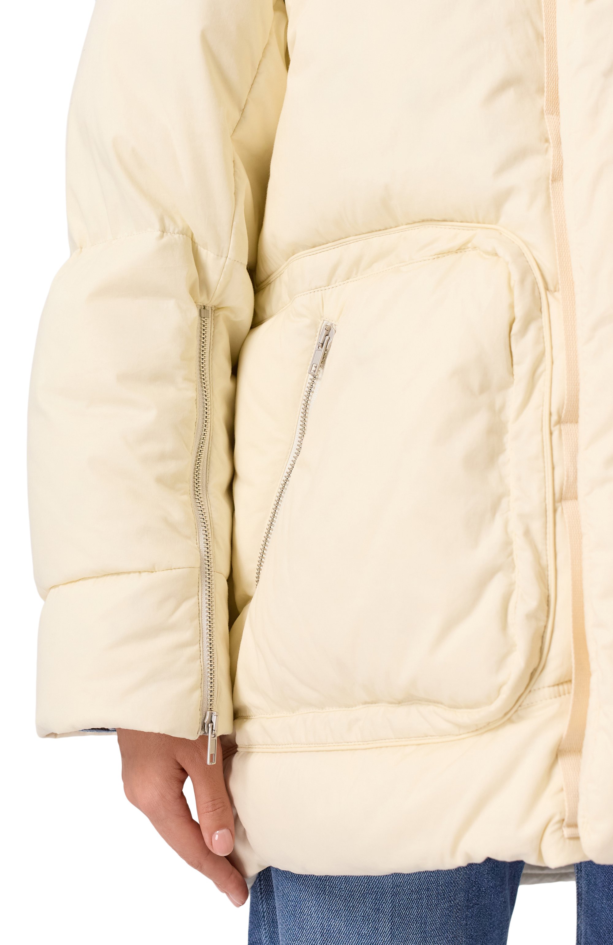 Пуховик MORDECAI кремового цвета по цене 199000 руб., арт. 25A96MRD39/R, фото 5 Пуховик MORDECAI, арт. 25A96MRD39/R, фото 5