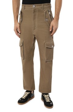 Хлопковые брюки-карго BALMAIN, арт. AH0PQ006CD96, фото 1