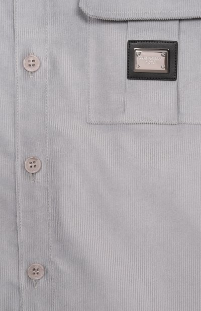 Вельветовая рубашка DOLCE & GABBANA, арт. L44S86/FUWFI_001, фото 3