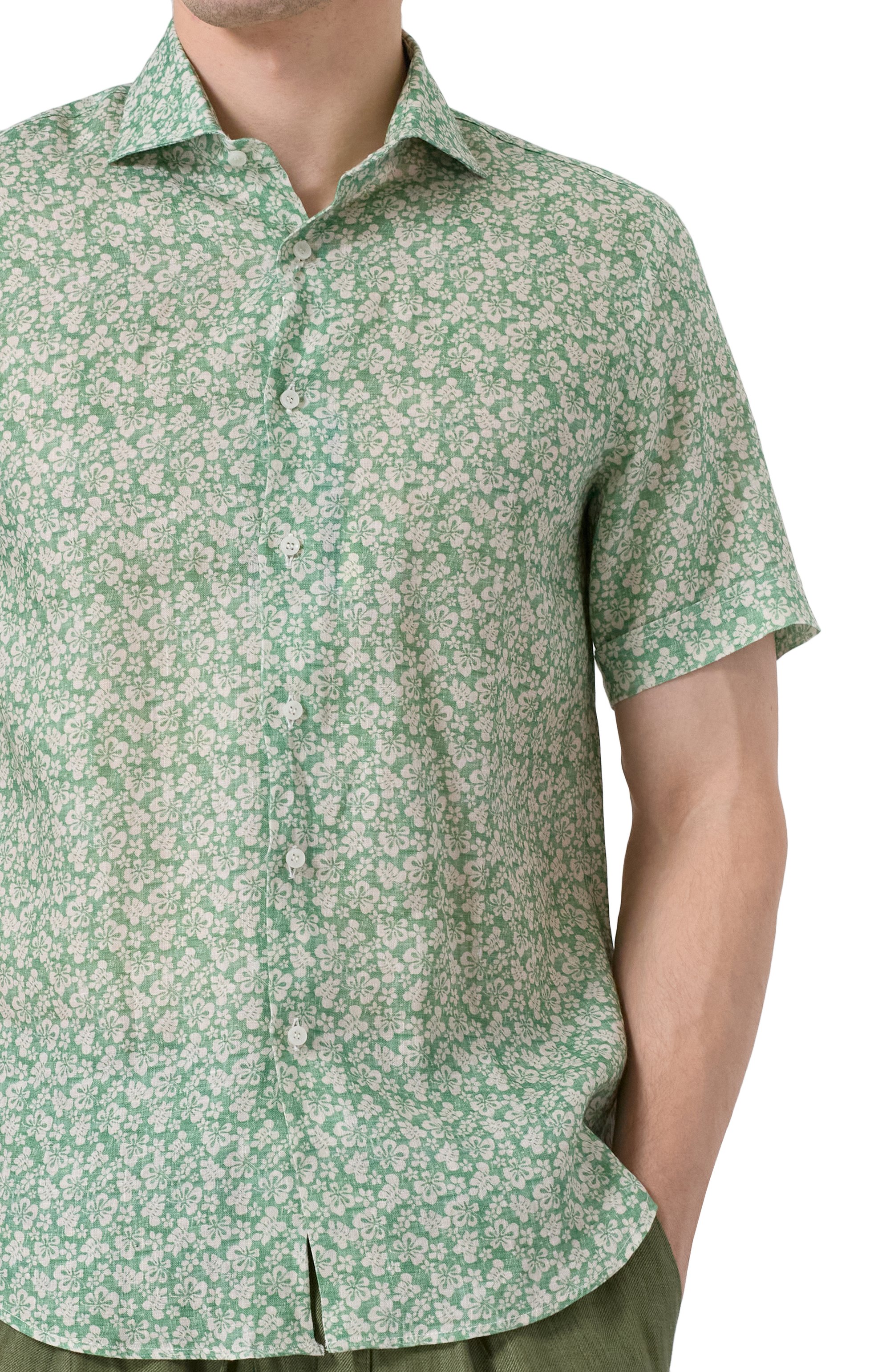 Льняная рубашка FEFE`, арт. LINEN SHIRT/CLX075VAR07, фото 5