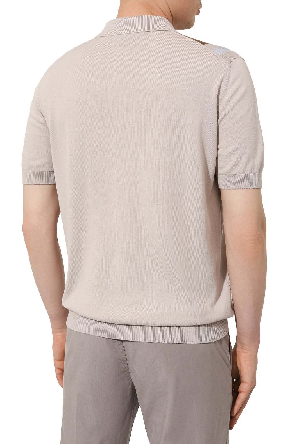 Хлопковая рубашка GRAN SASSO бежевого цвета по цене 29950 руб., арт. 59135/20646, фото 4 Хлопковая рубашка GRAN SASSO, арт. 59135/20646, фото 4