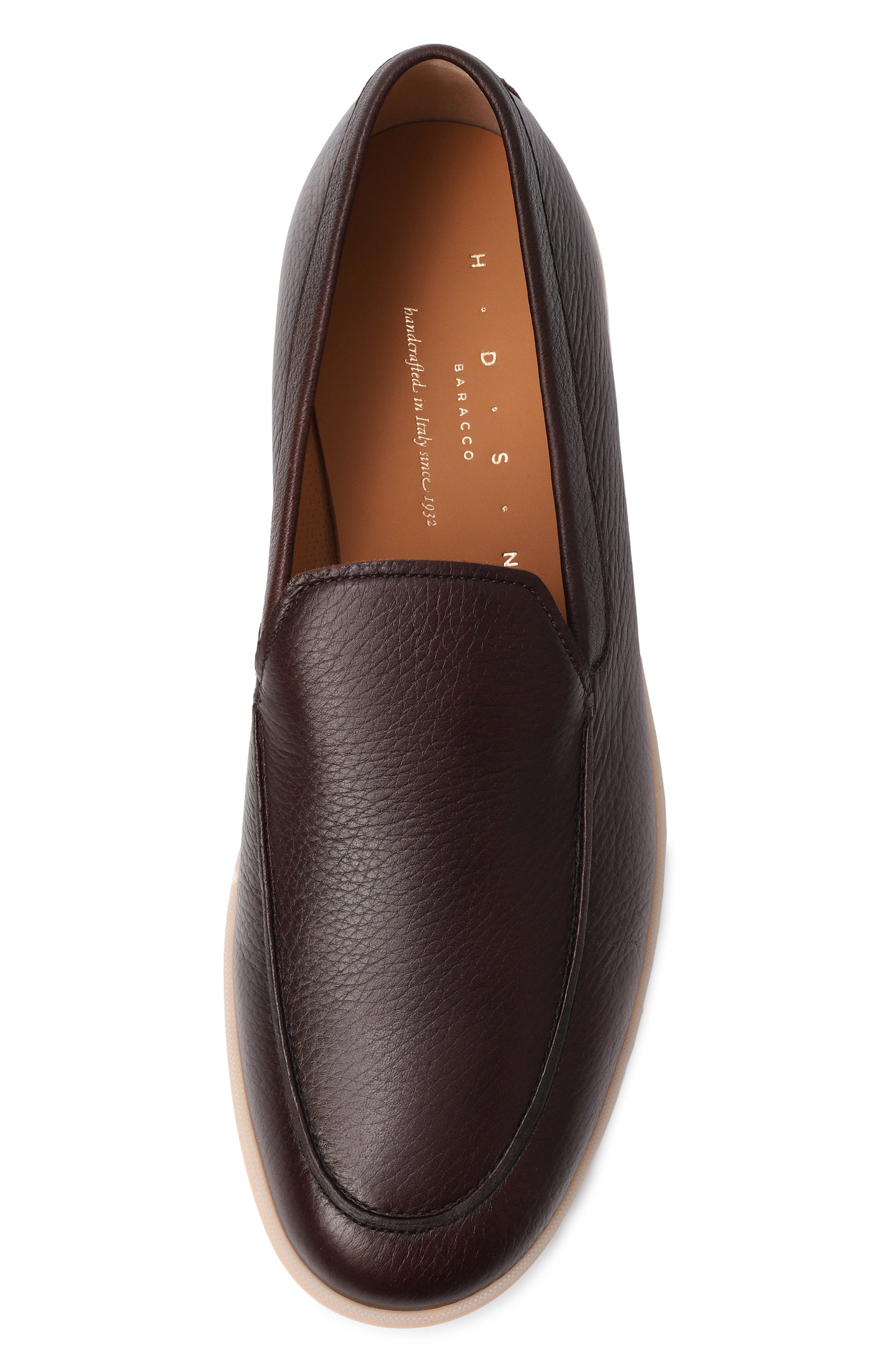 Кожаные лоферы panarea H`D`S`N BARACCO, арт. PANAREA.58*/CERV0, фото 5