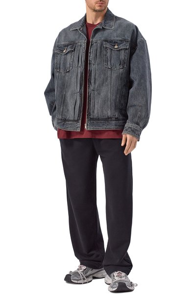 Кроссовки 3xl BALENCIAGA серого цвета по цене 144000 руб., арт. 840090/W3XSG, фото 2 Кроссовки 3xl BALENCIAGA, арт. 840090/W3XSG, фото 2