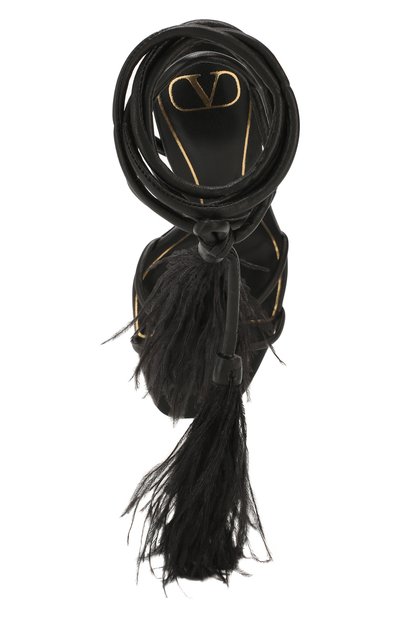 Кожаные босоножки rockstud flair VALENTINO, арт. TW0S0X92/MHW, фото 5