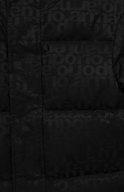 Пуховик EMPORIO ARMANI черного цвета по цене 45050 руб., арт. EB000514/AF16099, фото 3 Пуховик EMPORIO ARMANI, арт. EB000514/AF16099, фото 3