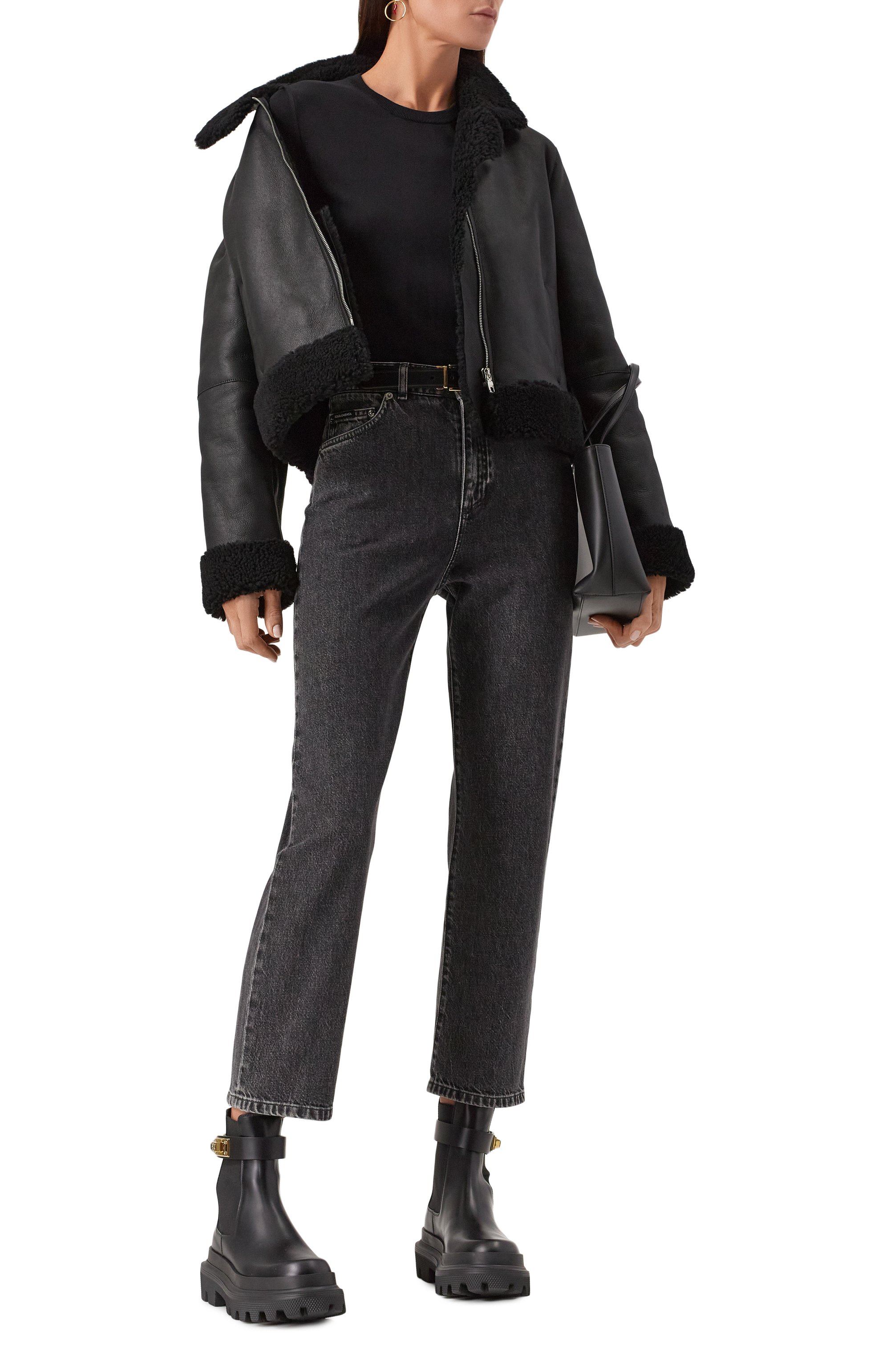 Пуловер из вискозы и хлопка DOLCE & GABBANA, арт. FXM26T/JFMEB, фото 2