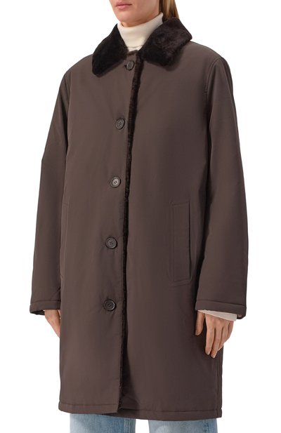 Пальто из овчины VENERA M., арт. 3500F-90VM, фото 3