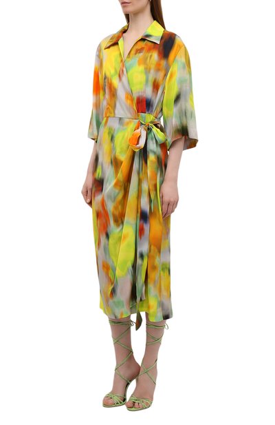 Платье из вискозы DRIES VAN NOTEN, арт. 221-031004-4339, фото 3