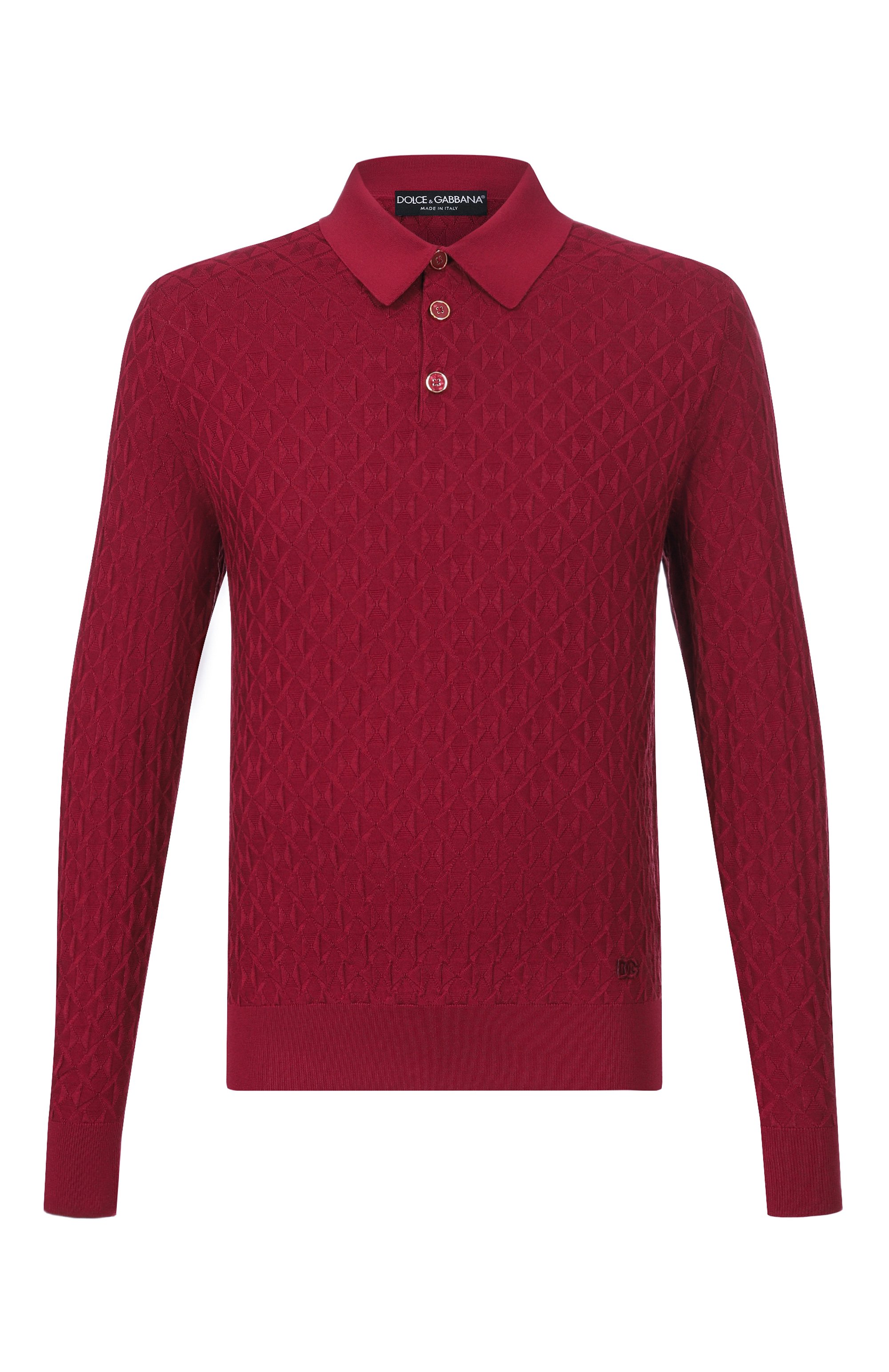 Шелковое поло DOLCE & GABBANA, арт. GXZ25Z/JBS0E, фото 1