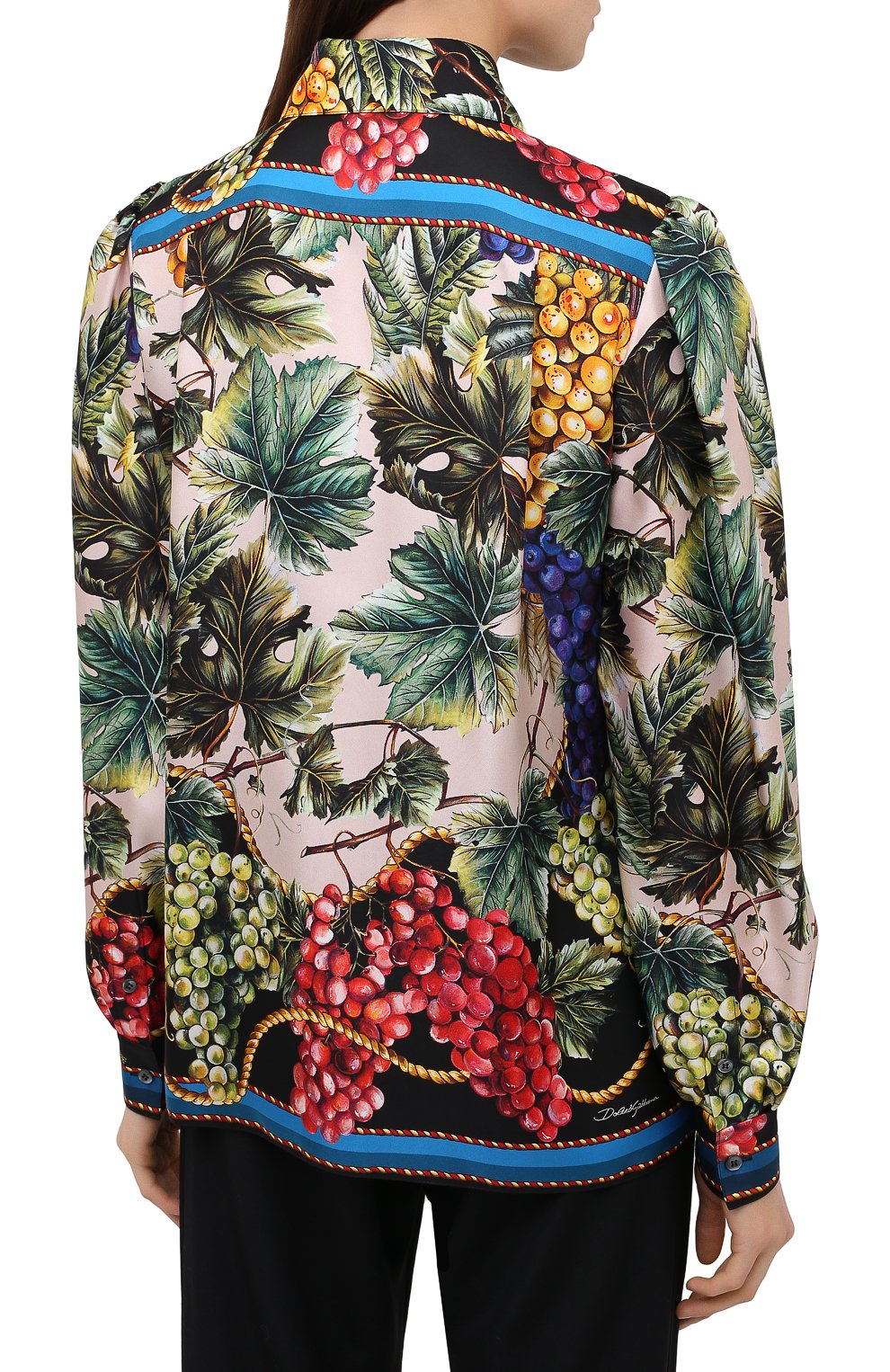 Шелковая рубашка DOLCE & GABBANA, арт. F5N79T/FI12F, фото 4