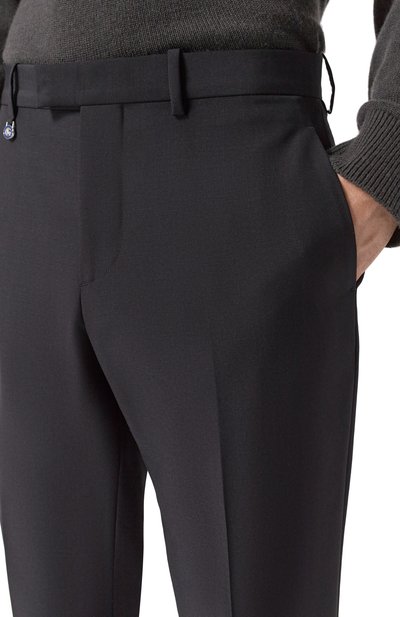 Шерстяные брюки BURBERRY, арт. 8101112, фото 5