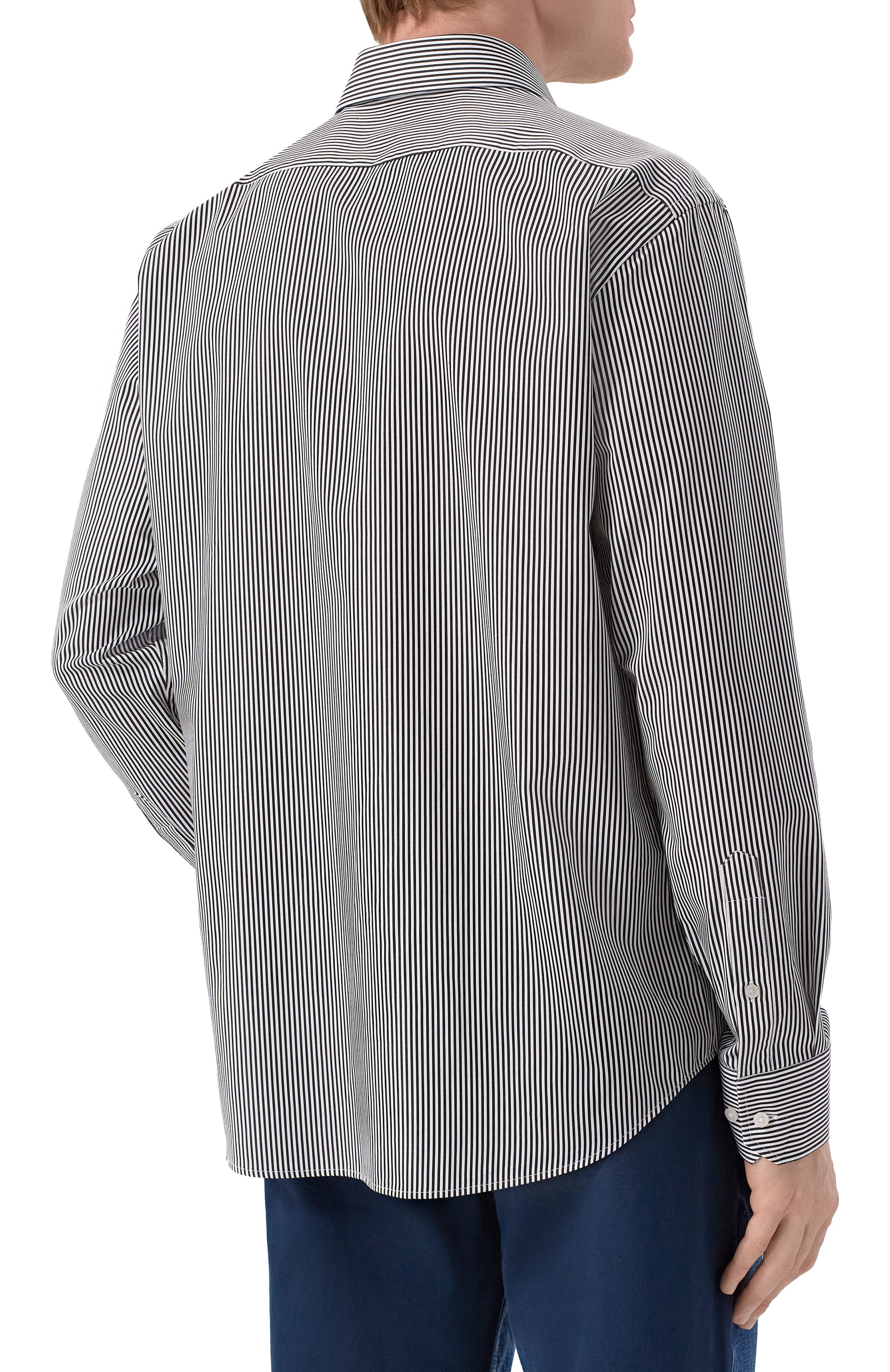 Хлопковая сорочка BOSS, арт. 50549904, фото 4