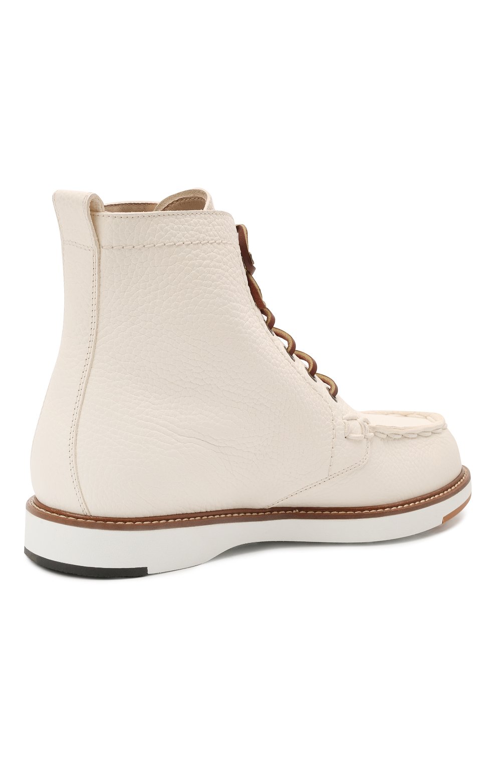 Кожаные ботинки TOD’S, арт. XXW05E0EF70EK0, фото 4