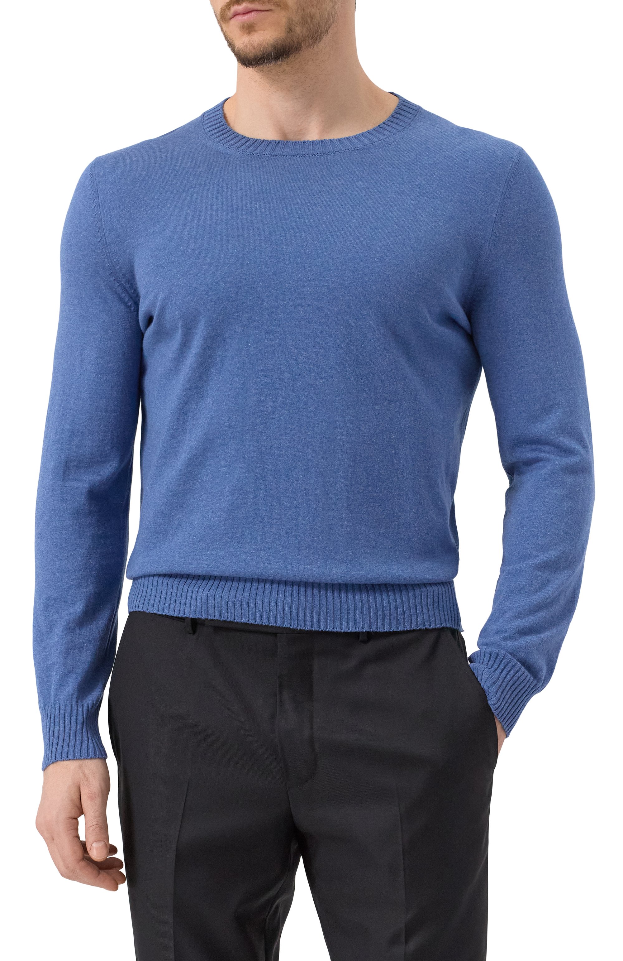 Джемпер из хлопка и кашемира GRAN SASSO, арт. 57167/23216, фото 3